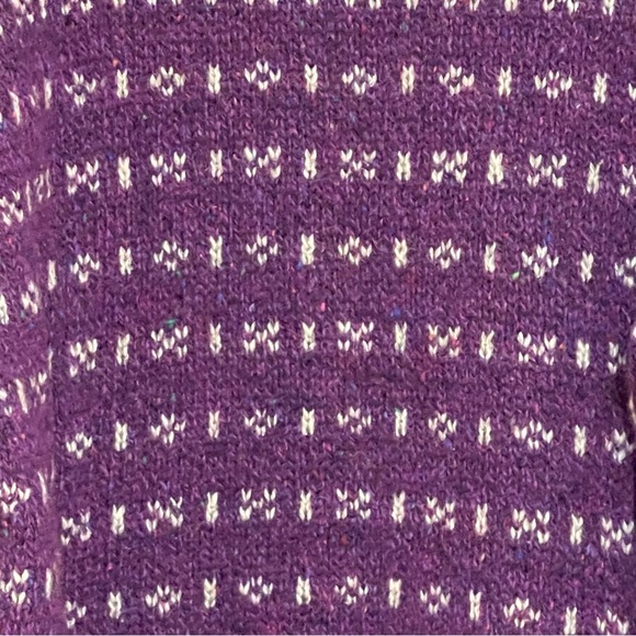 Vintage Alps Wool Crew Neck Pullover Grandpa Sweater Merrimac Valley New England - Picture 6 of 11